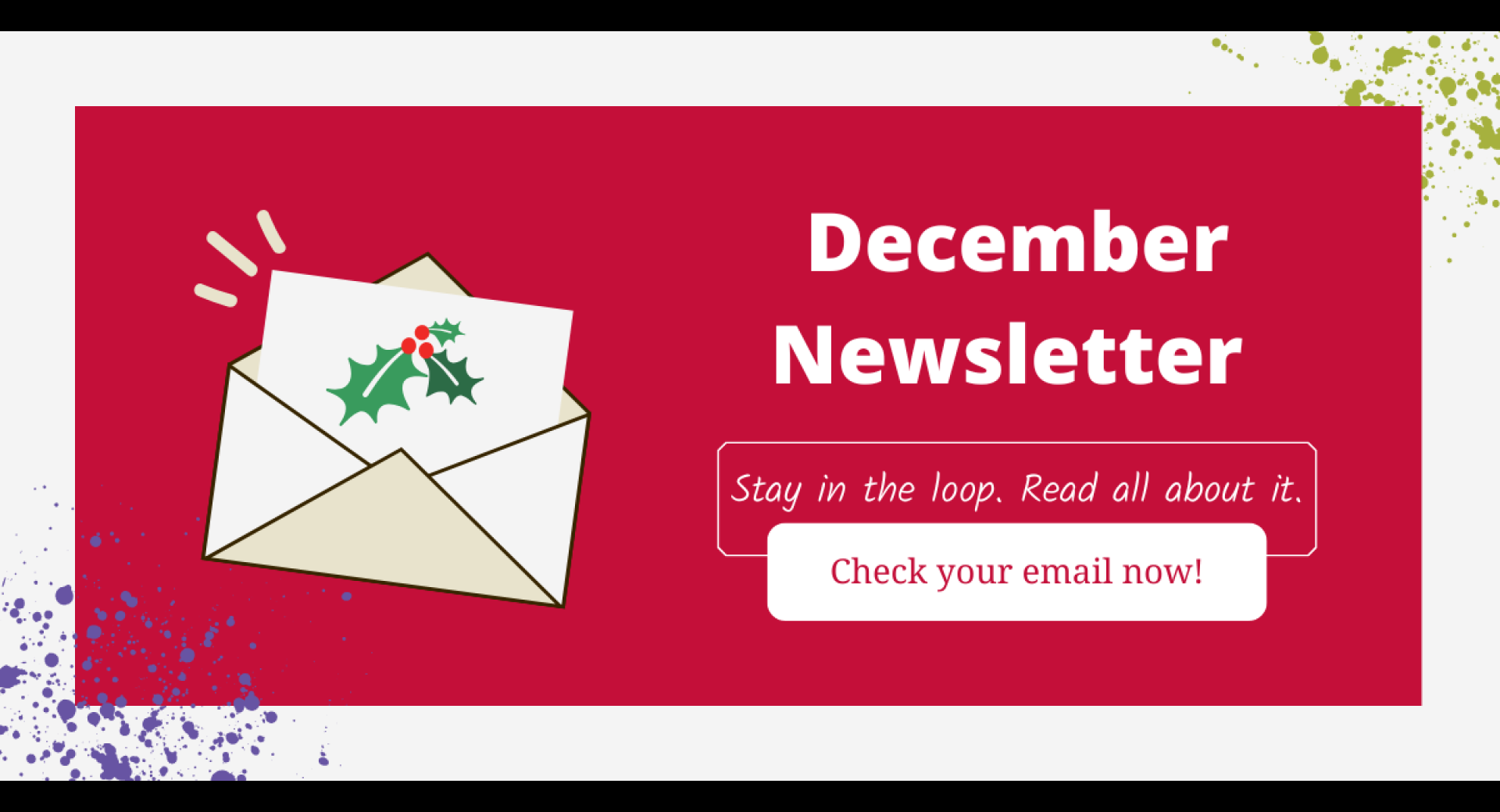 December 2024 Newsletter