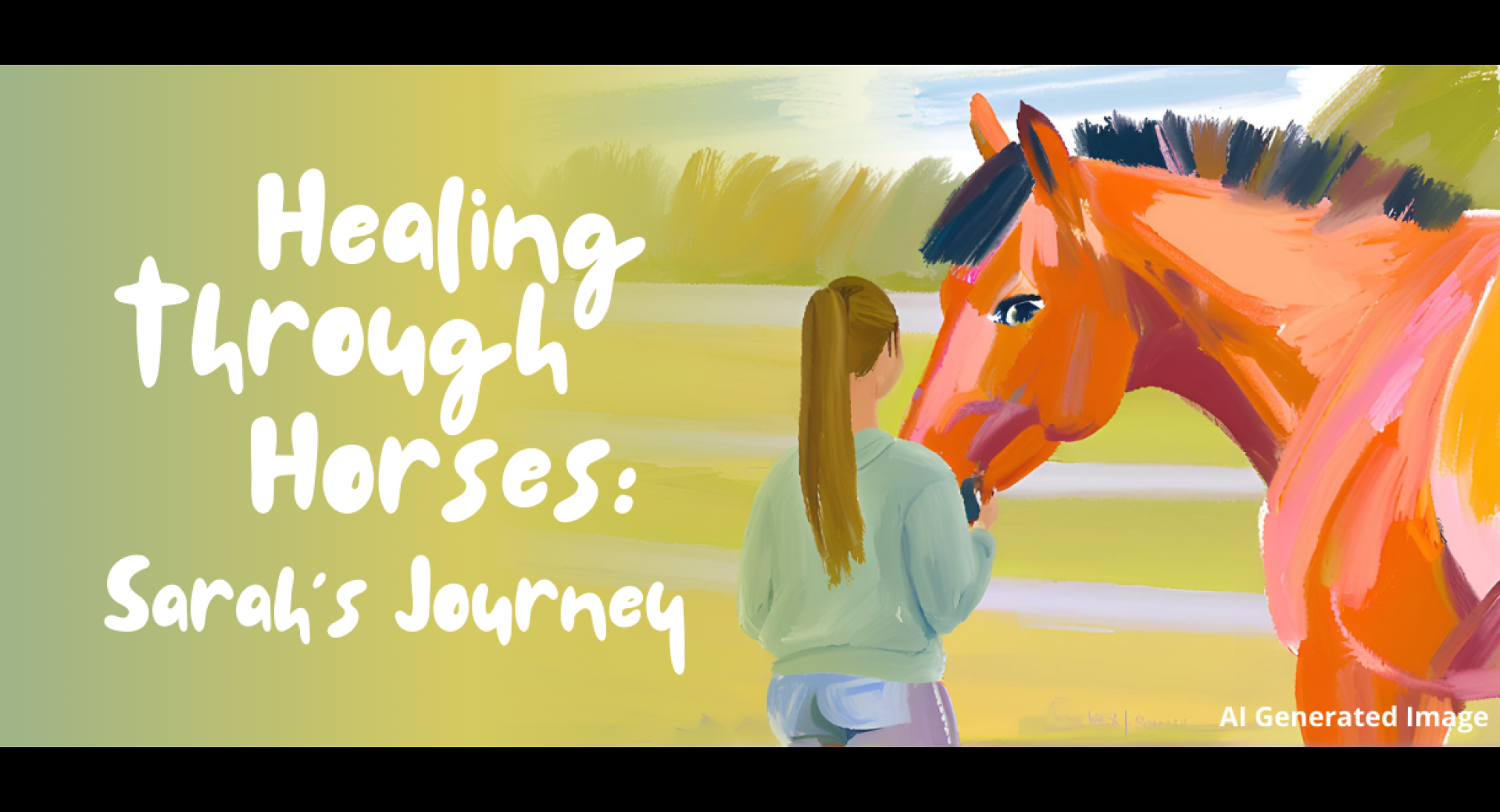 Healing Through Horses: Sarah's Journey