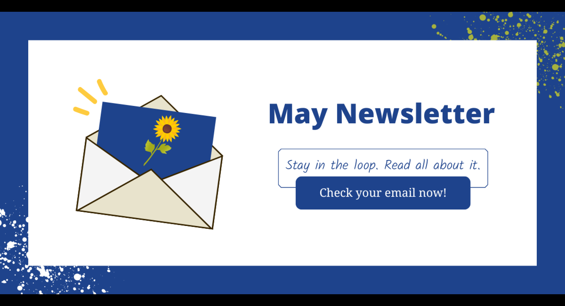 2025 May Newsletter